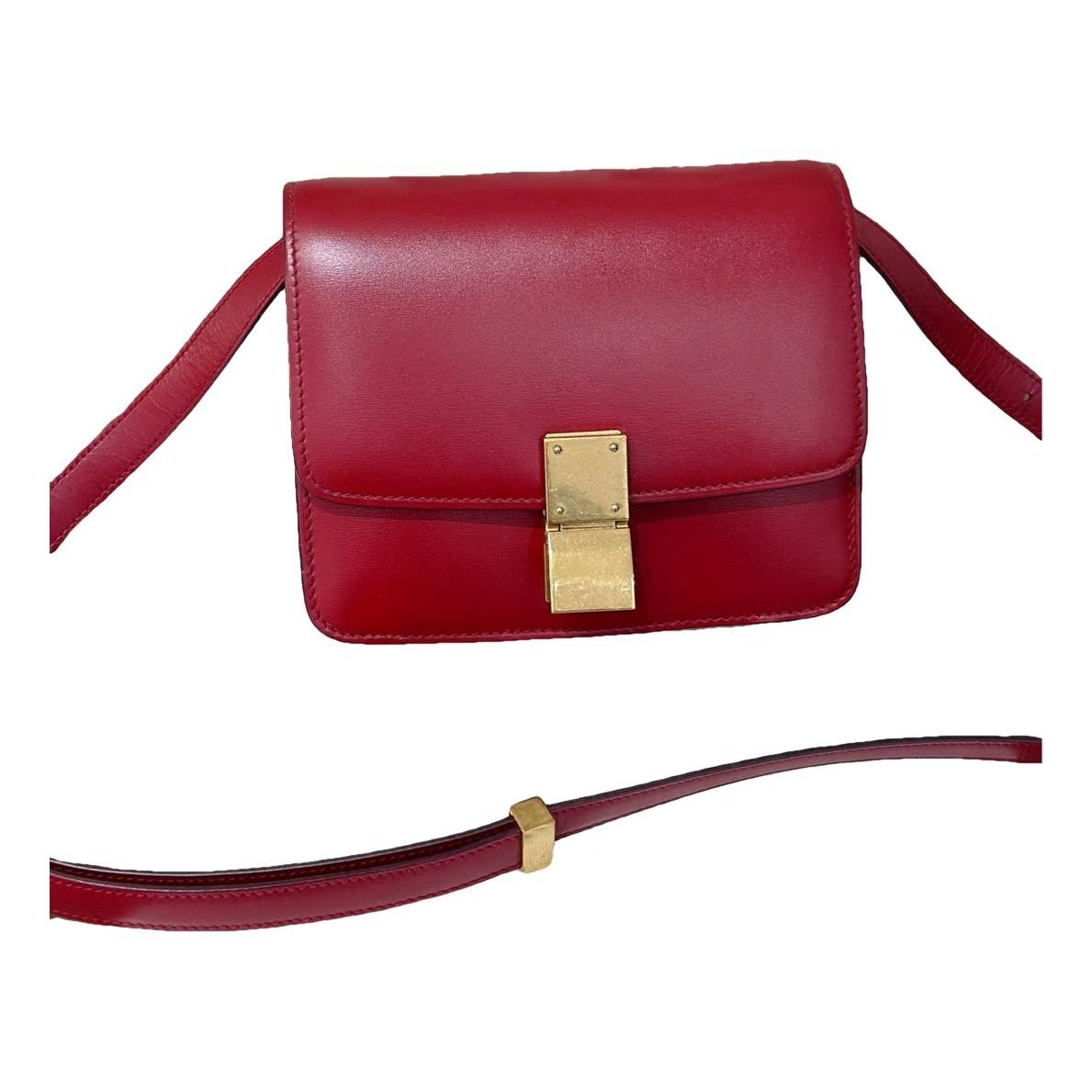 Classic leather handbag