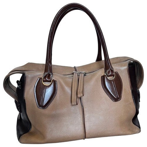 D Bag leather handbag