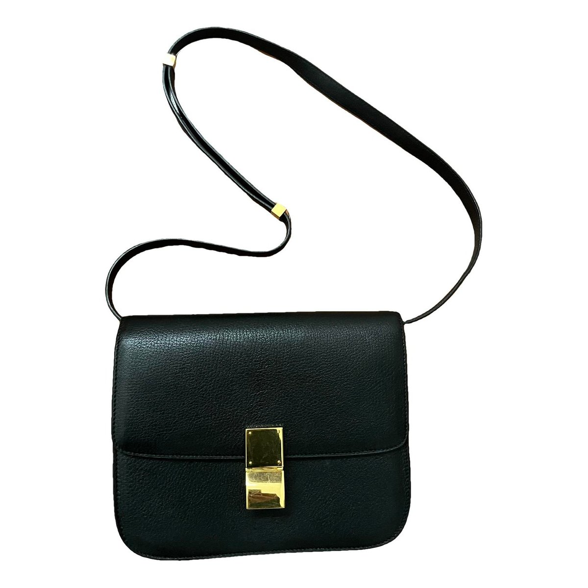 Classic leather crossbody bag