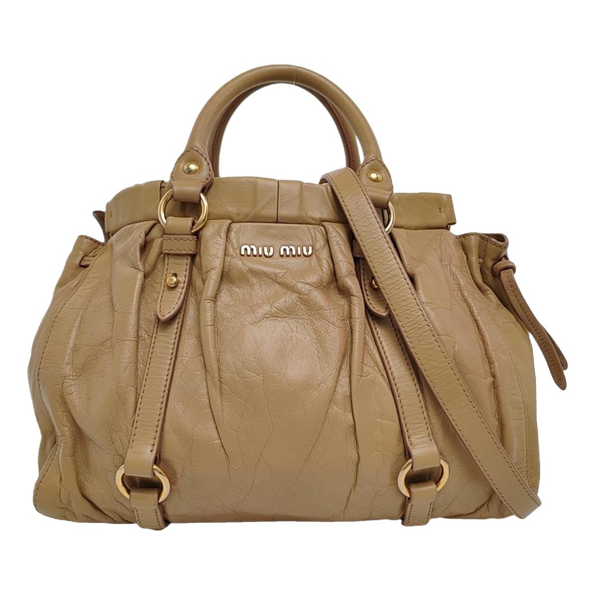 Vitello leather crossbody bag