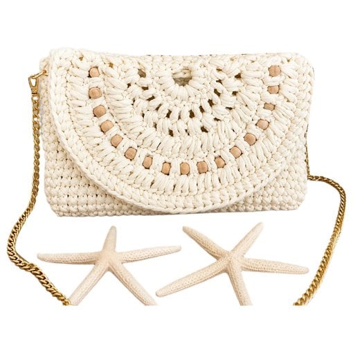 Crochet handbag