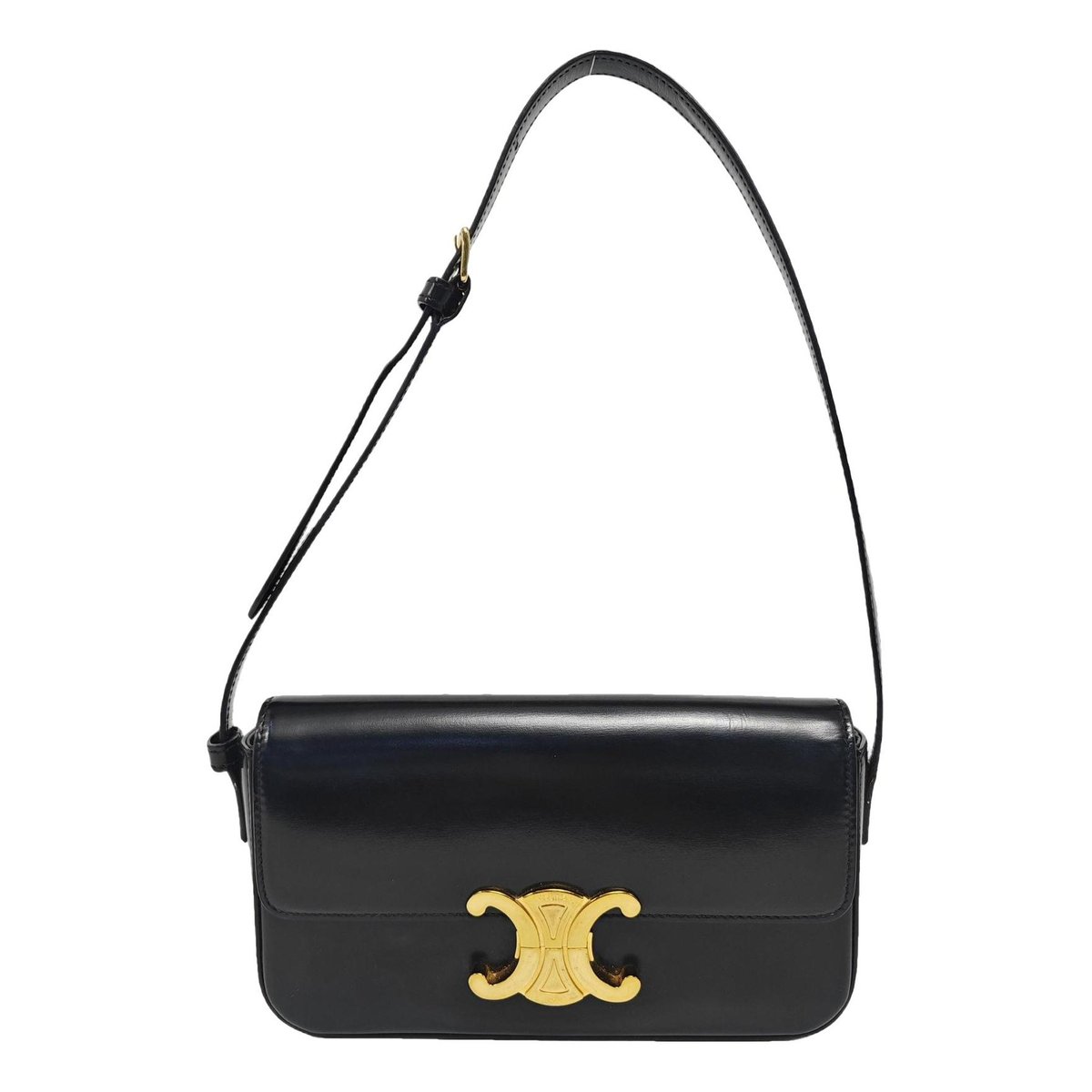 Triomphe leather handbag