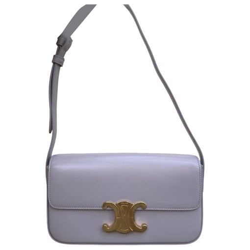 Triomphe Long leather handbag