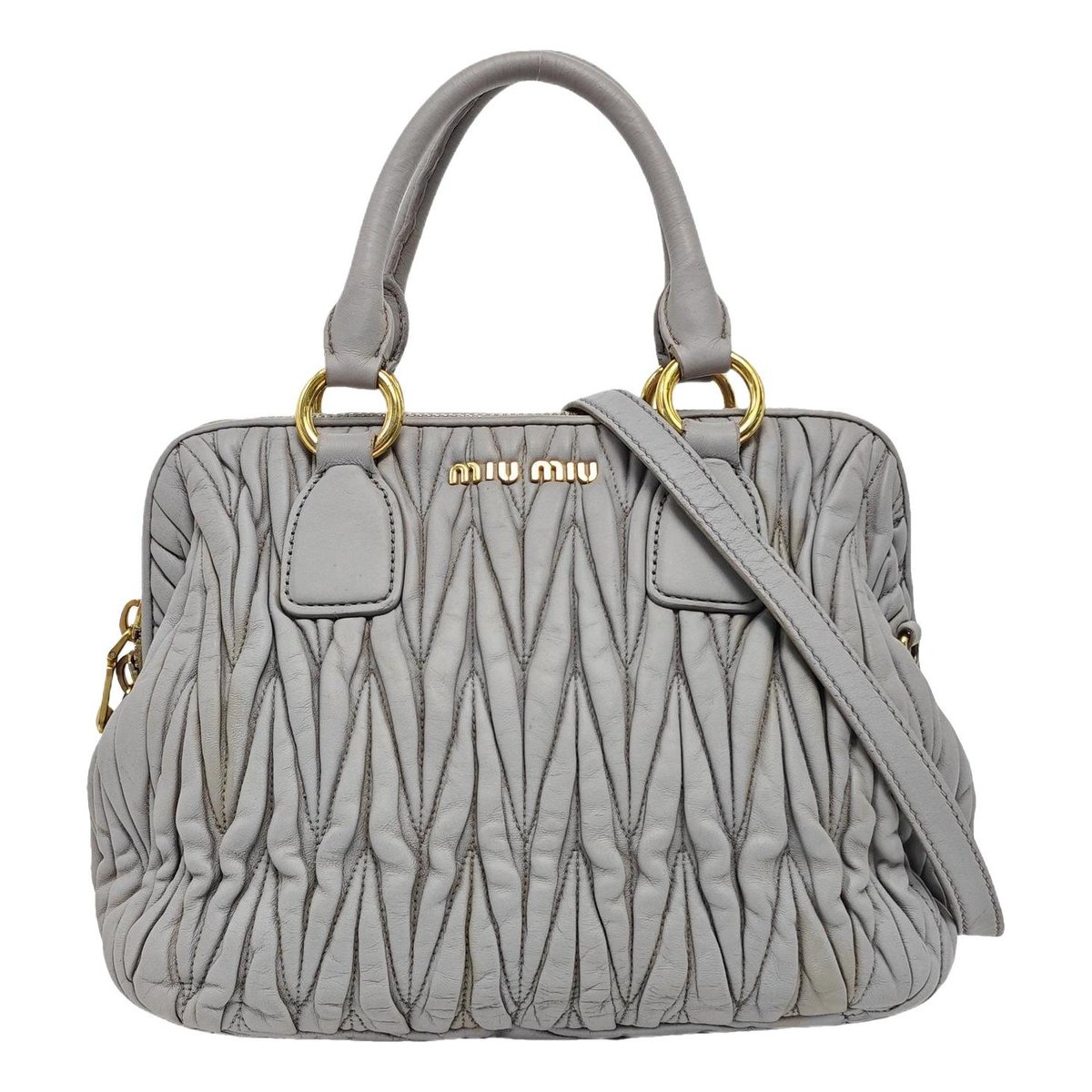 Beau leather handbag