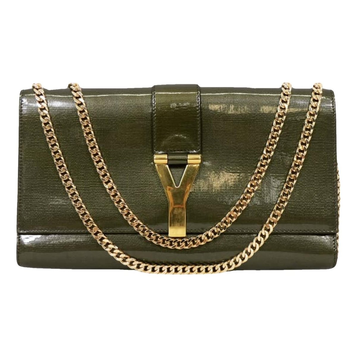 Chyc patent leather crossbody bag