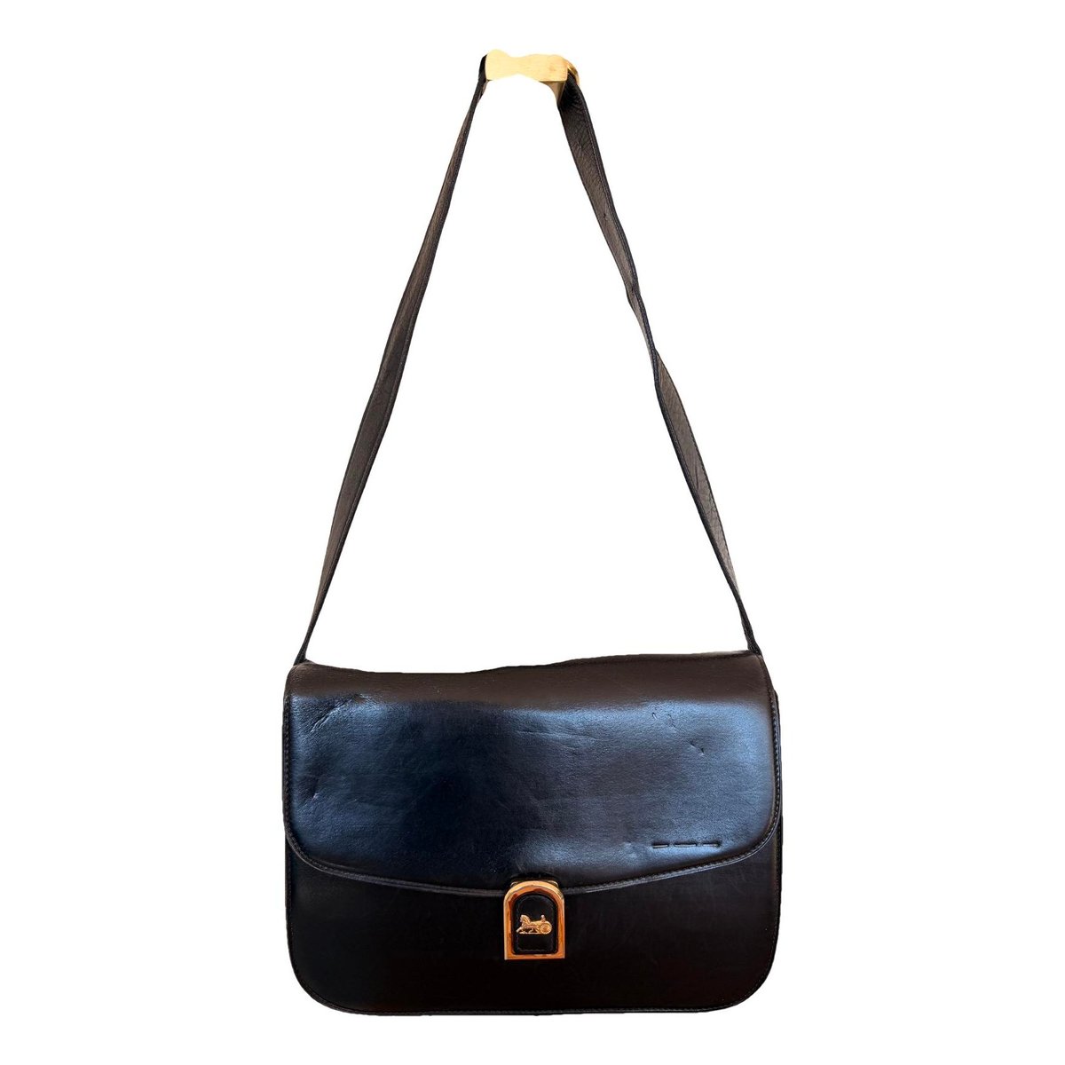Triomphe Maillon Chain leather crossbody bag