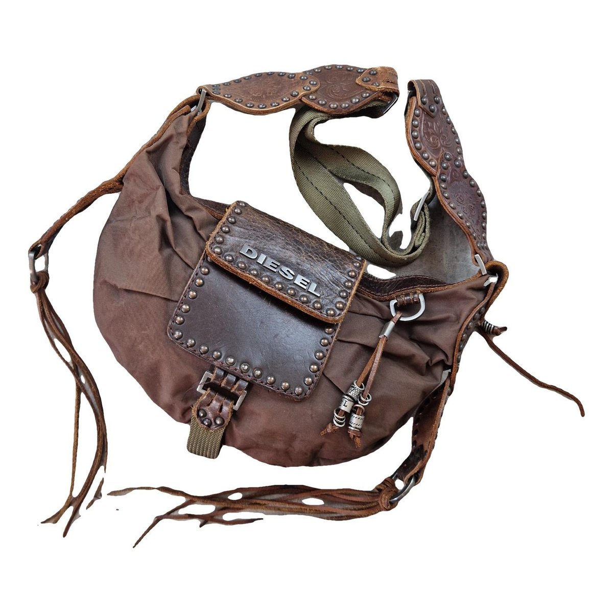 Leather mini bag