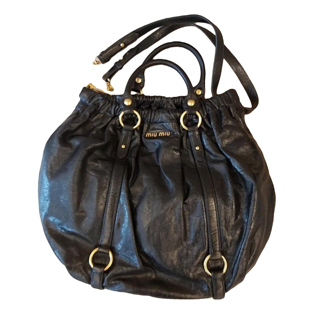 Vitello leather handbag