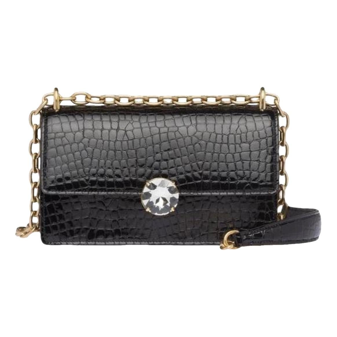 Cleo leather clutch bag