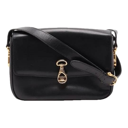 Triomphe leather handbag