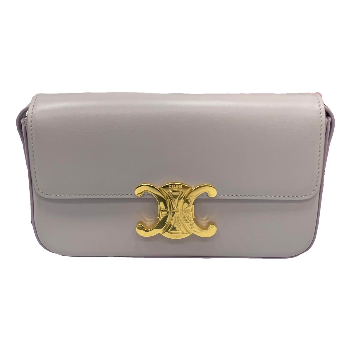 Triomphe Long leather handbag