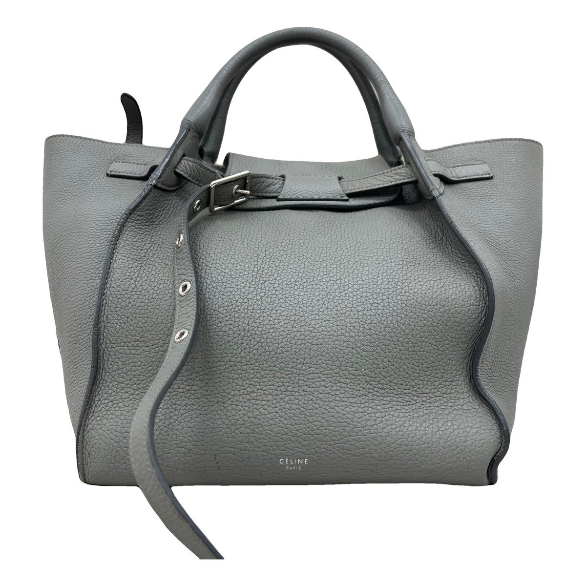 Big Bag leather handbag