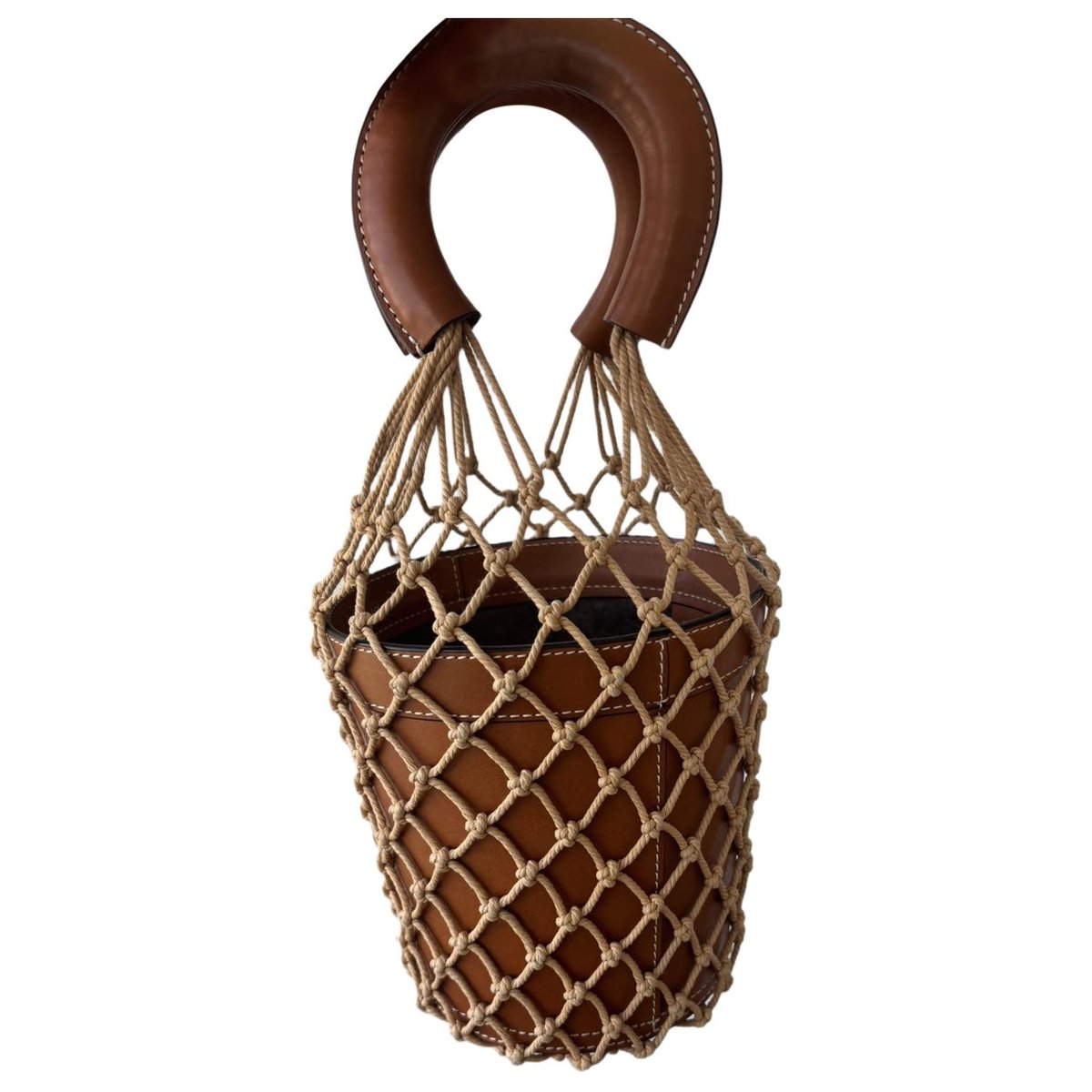 Moreau leather handbag