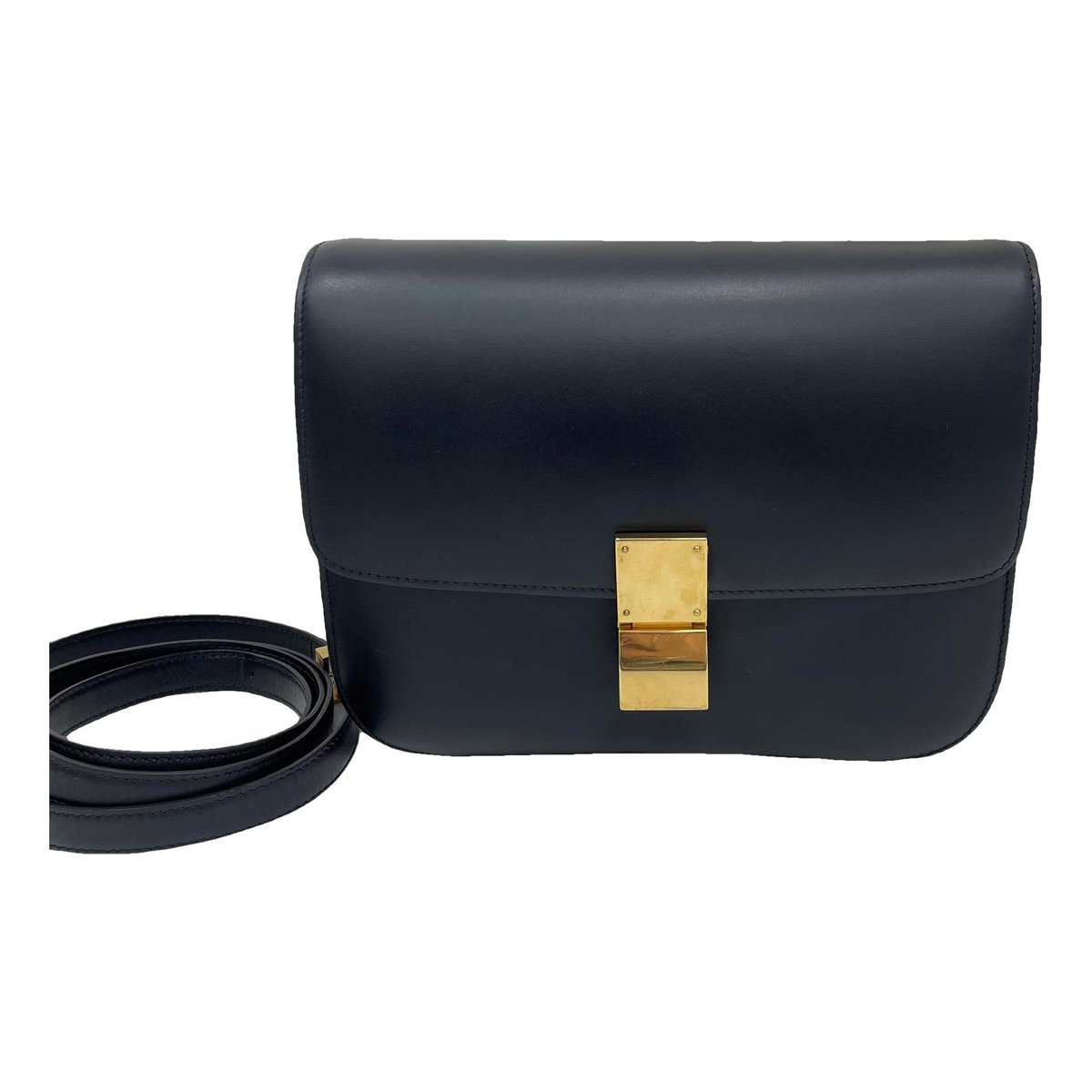 Classic leather handbag