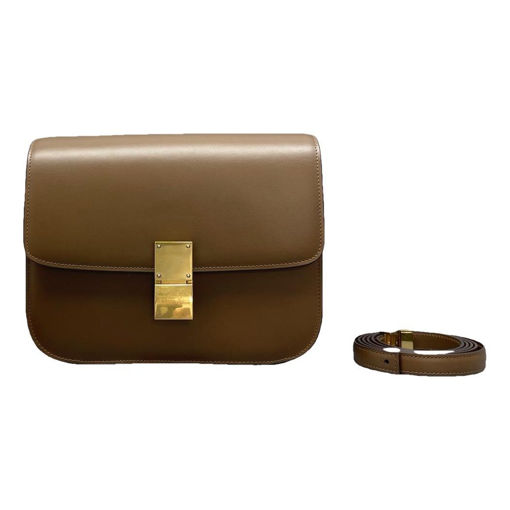 Classic leather handbag
