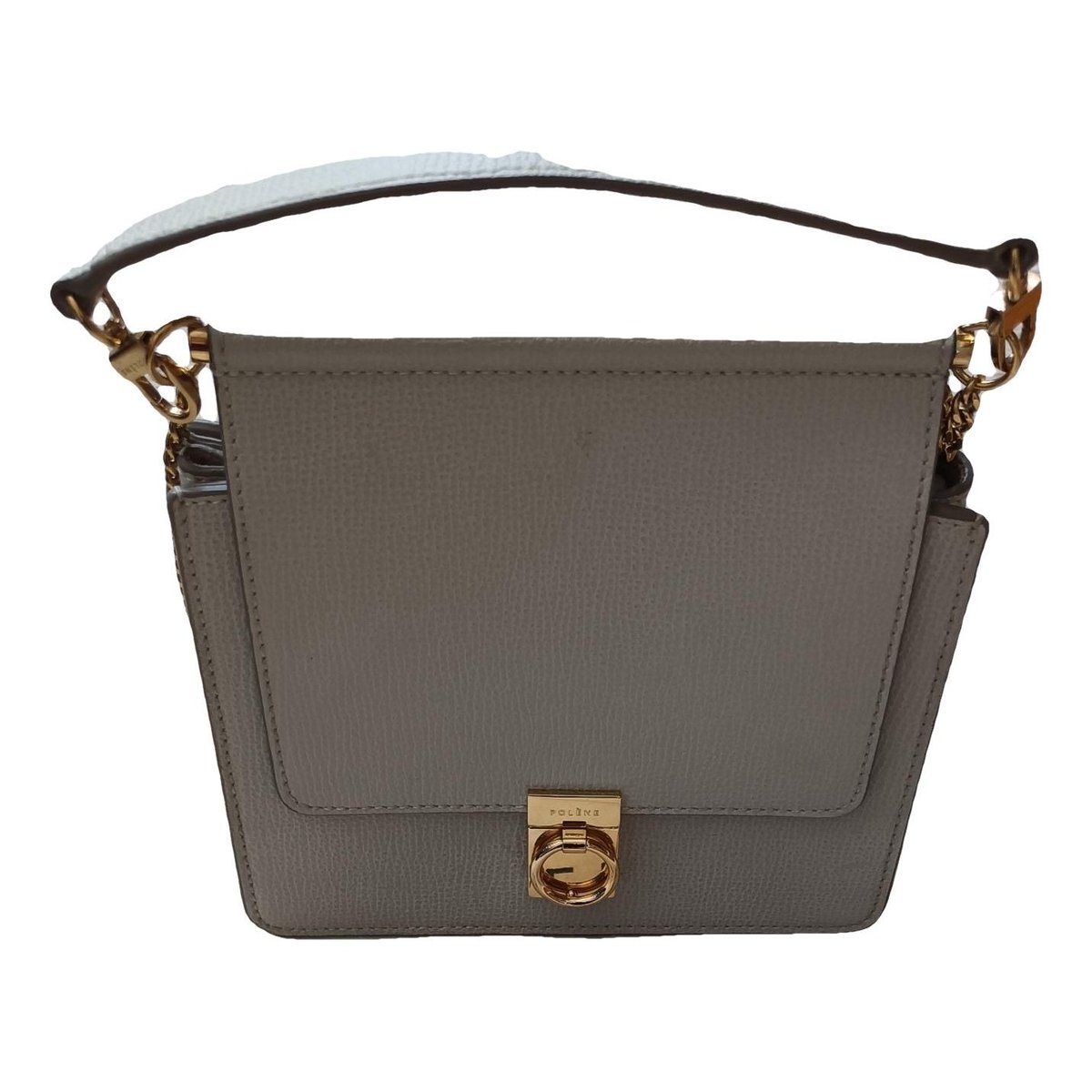 Numéro sept mini leather crossbody bag