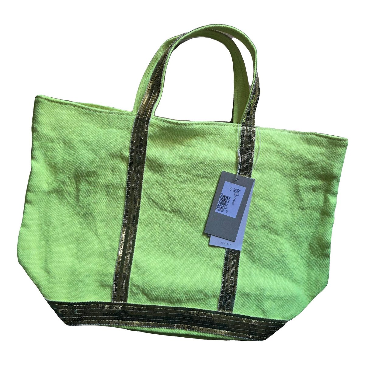 Cabas linen handbag