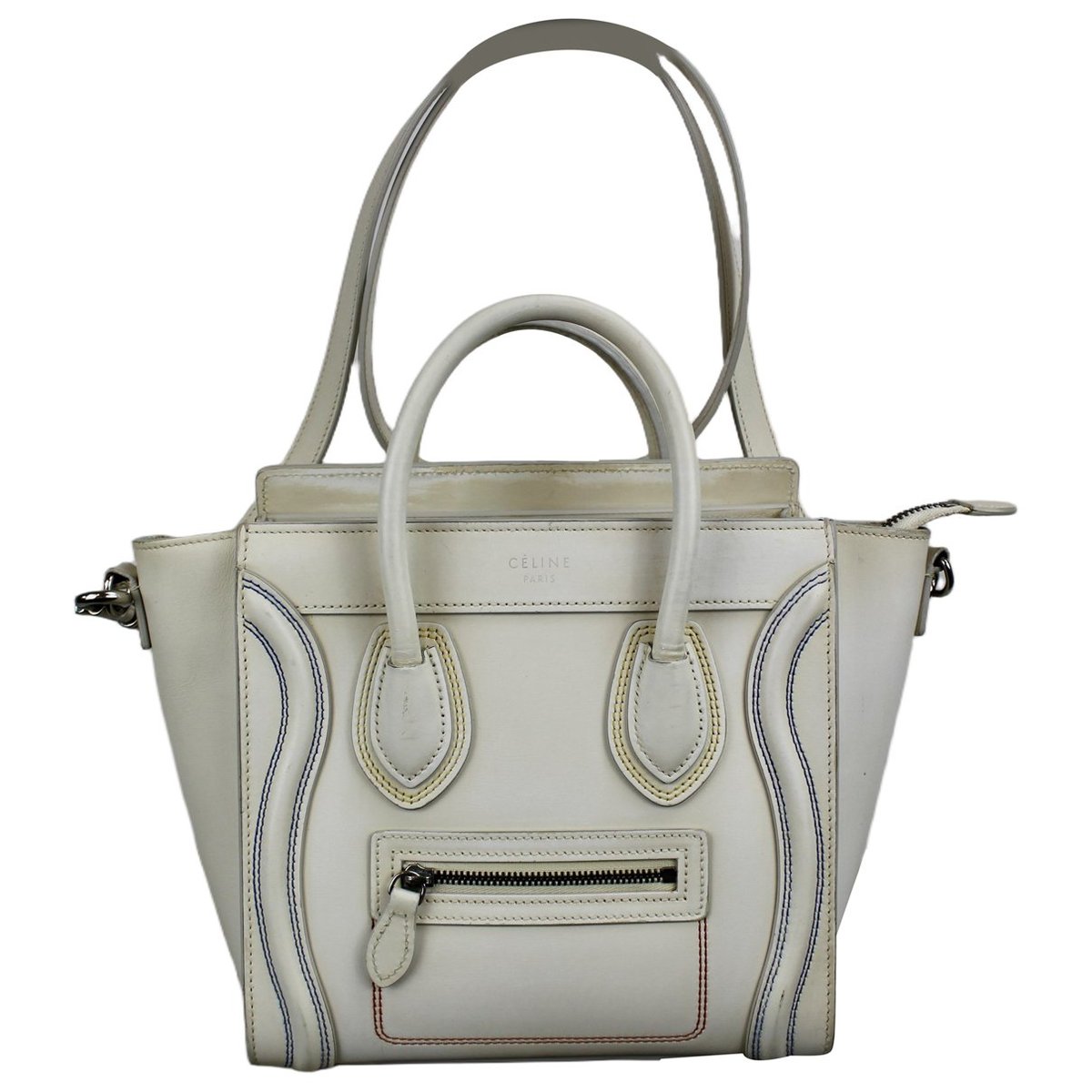 Nano Luggage leather handbag