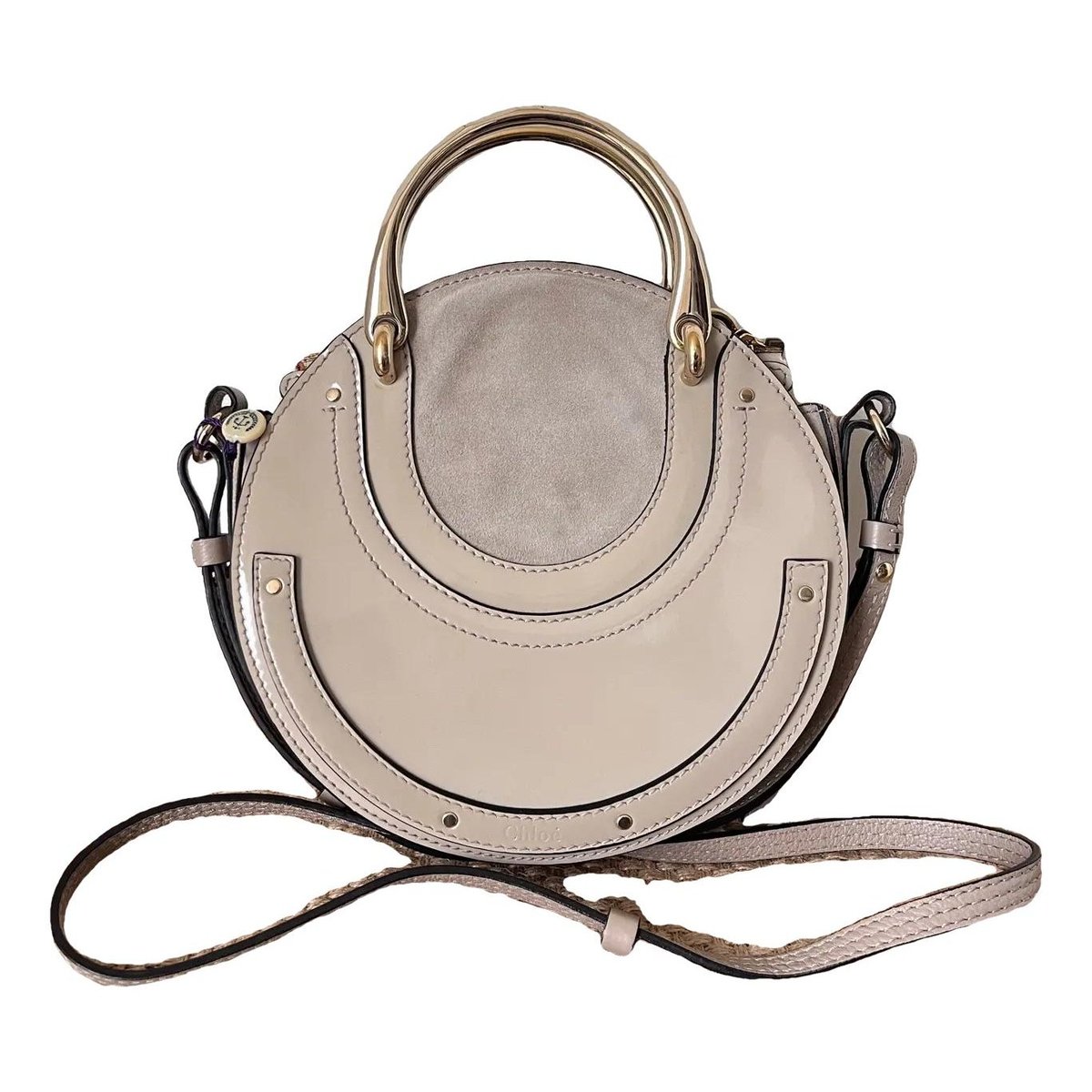 Pixie leather crossbody bag