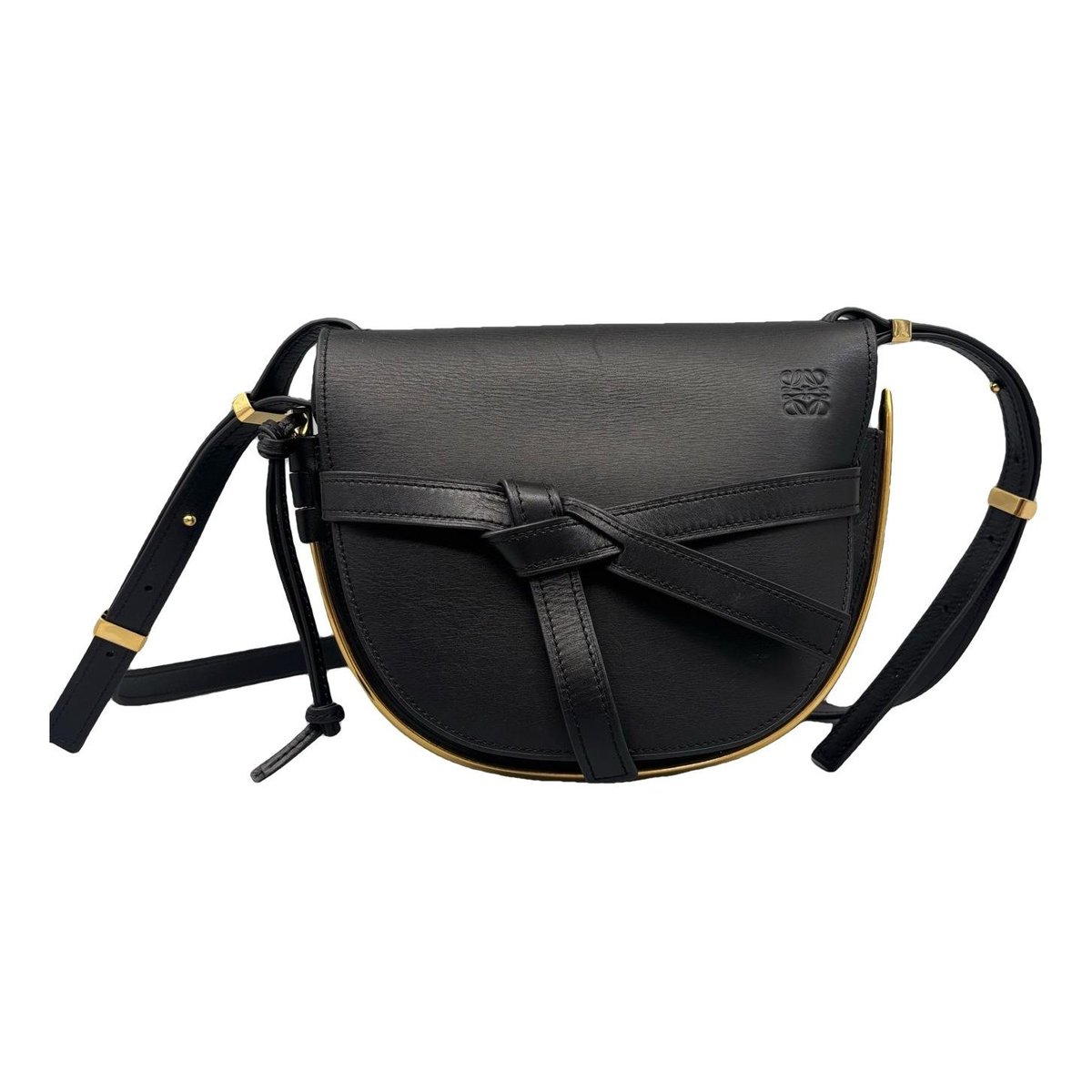 Gate leather crossbody bag