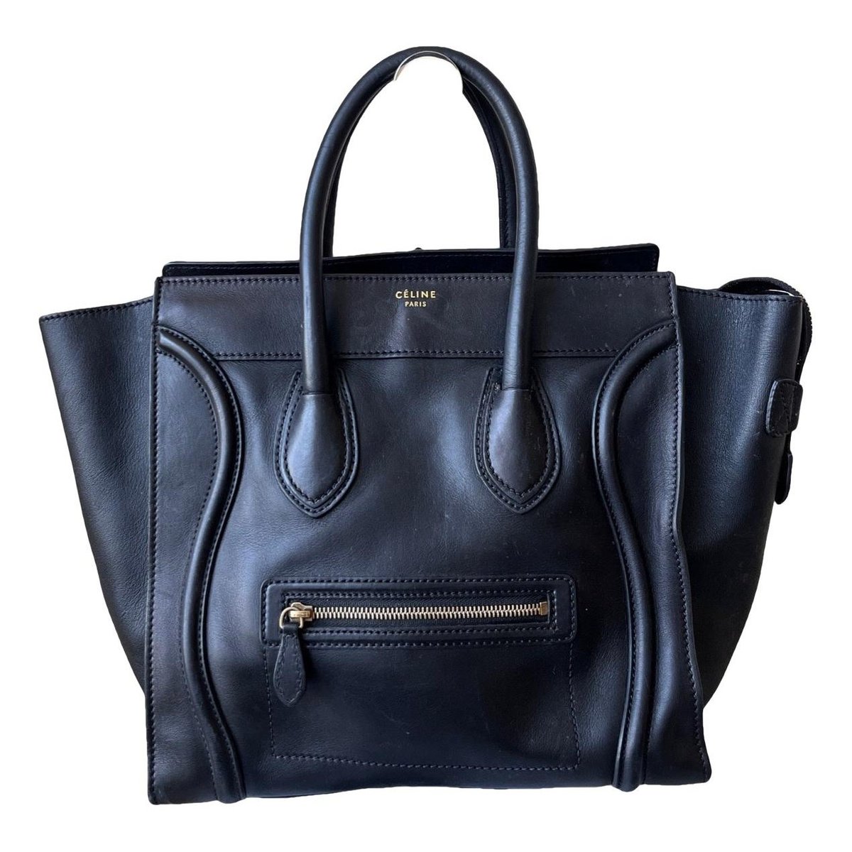 Luggage leather handbag