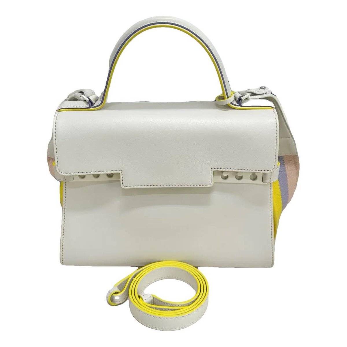 Tempête leather crossbody bag