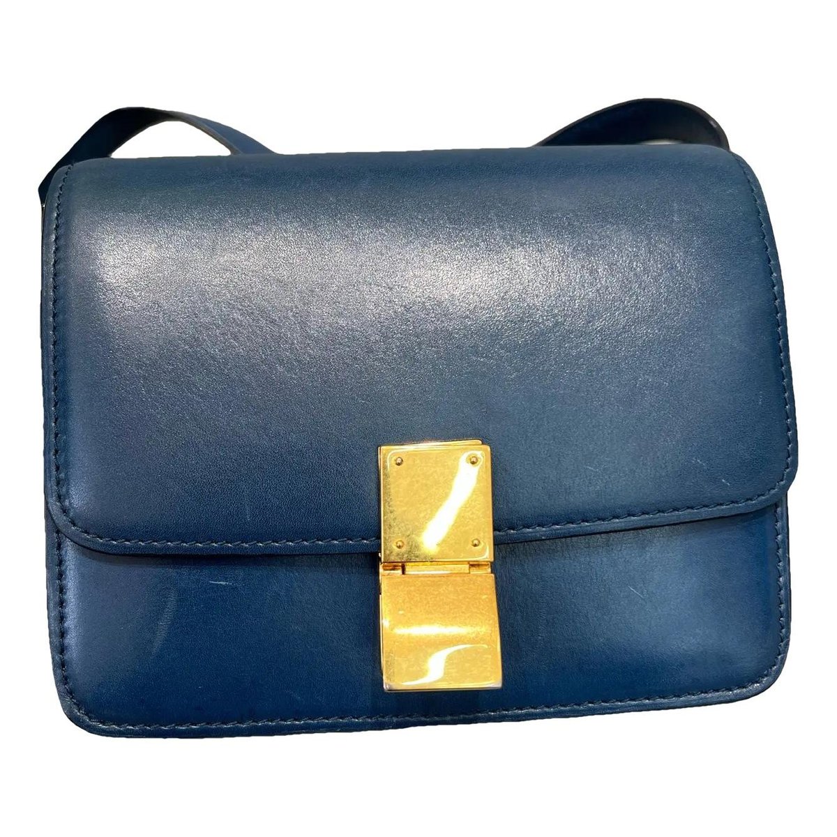 Classic leather crossbody bag