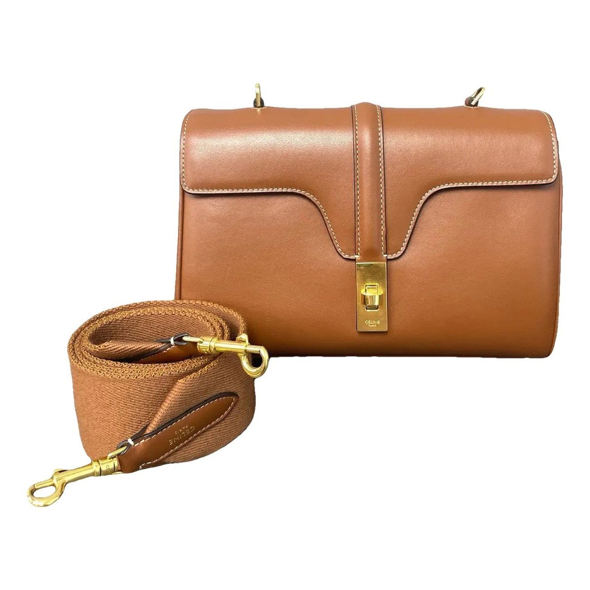 Sac 16 leather handbag
