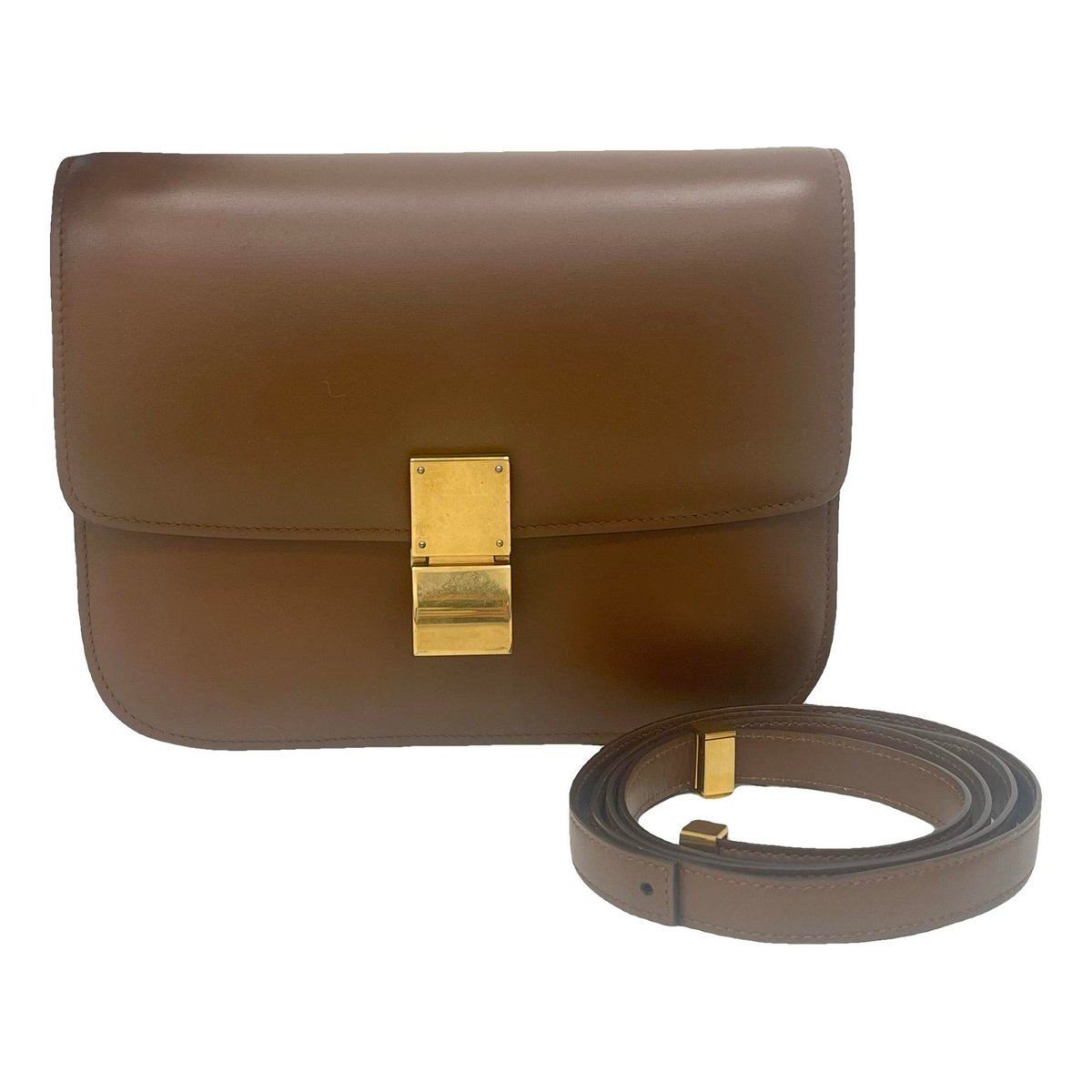 Classic leather handbag
