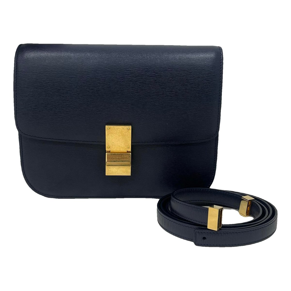 Classic leather handbag