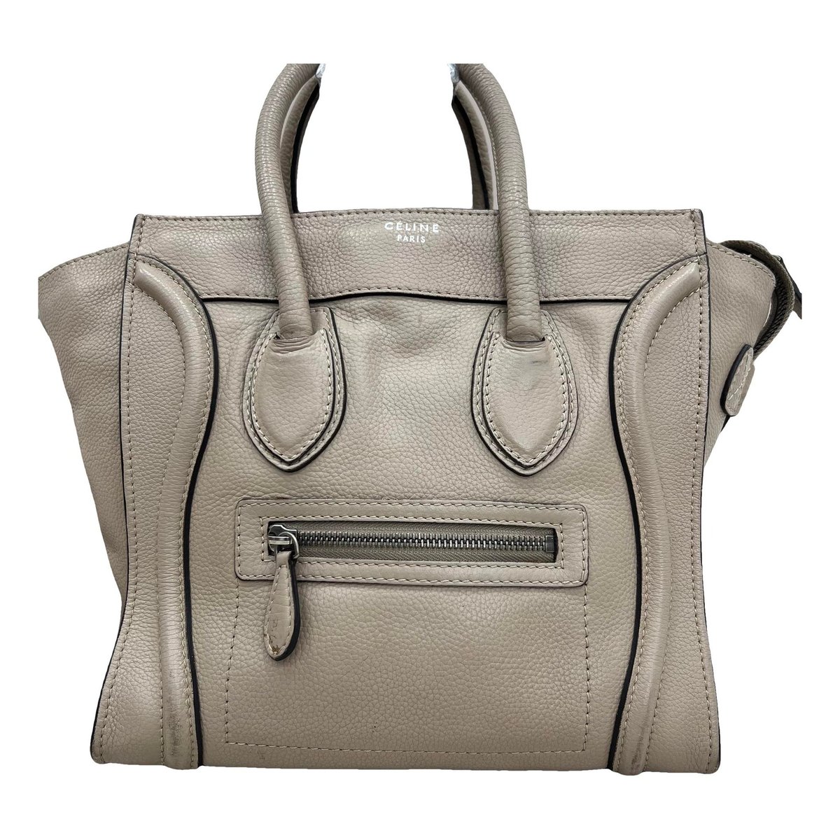 Luggage leather handbag