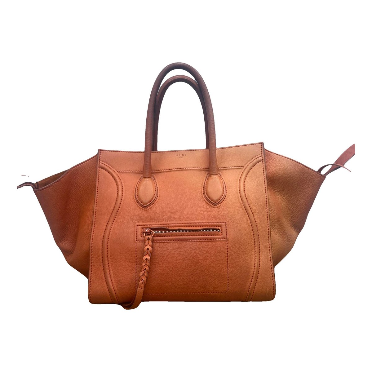 Luggage leather handbag