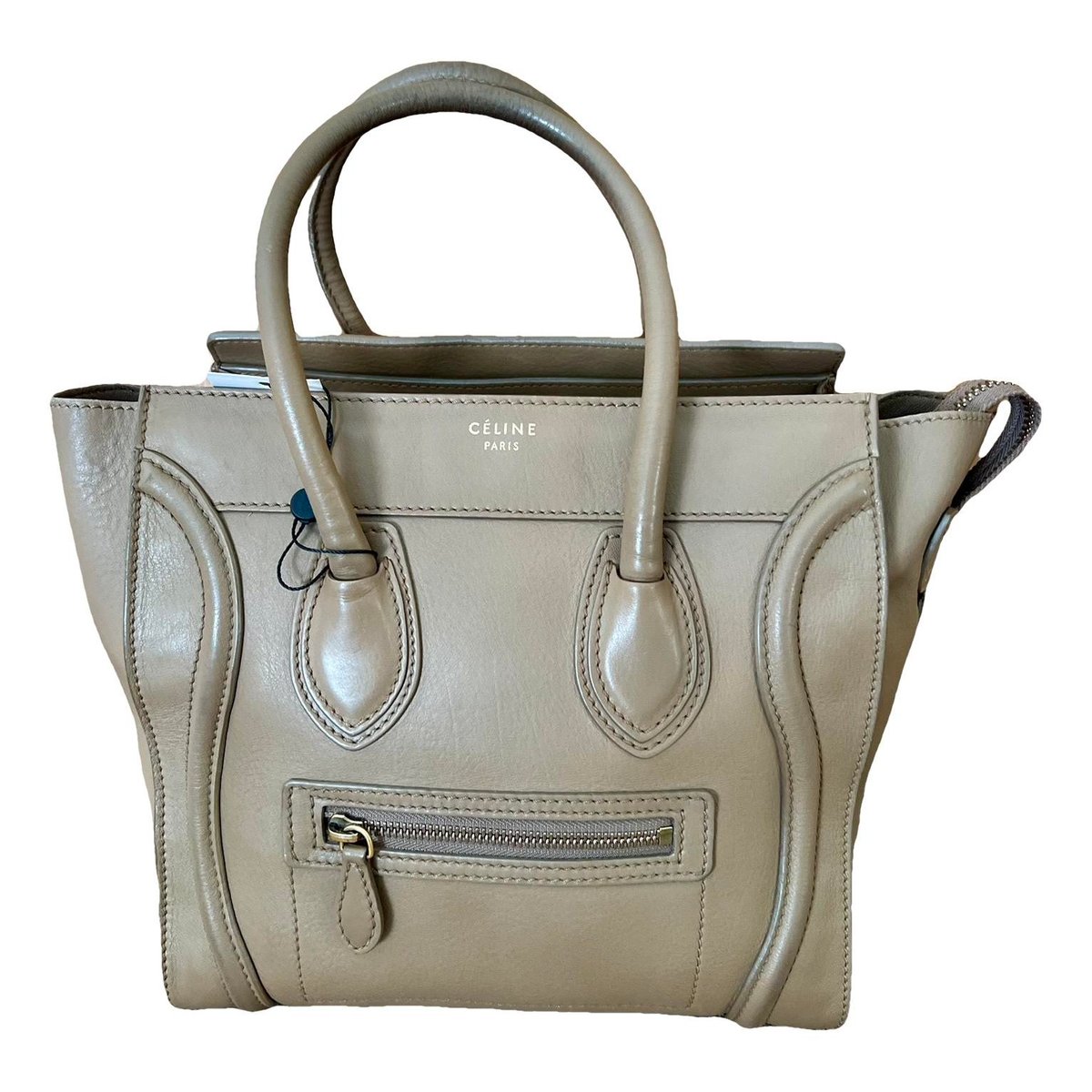 Luggage leather handbag