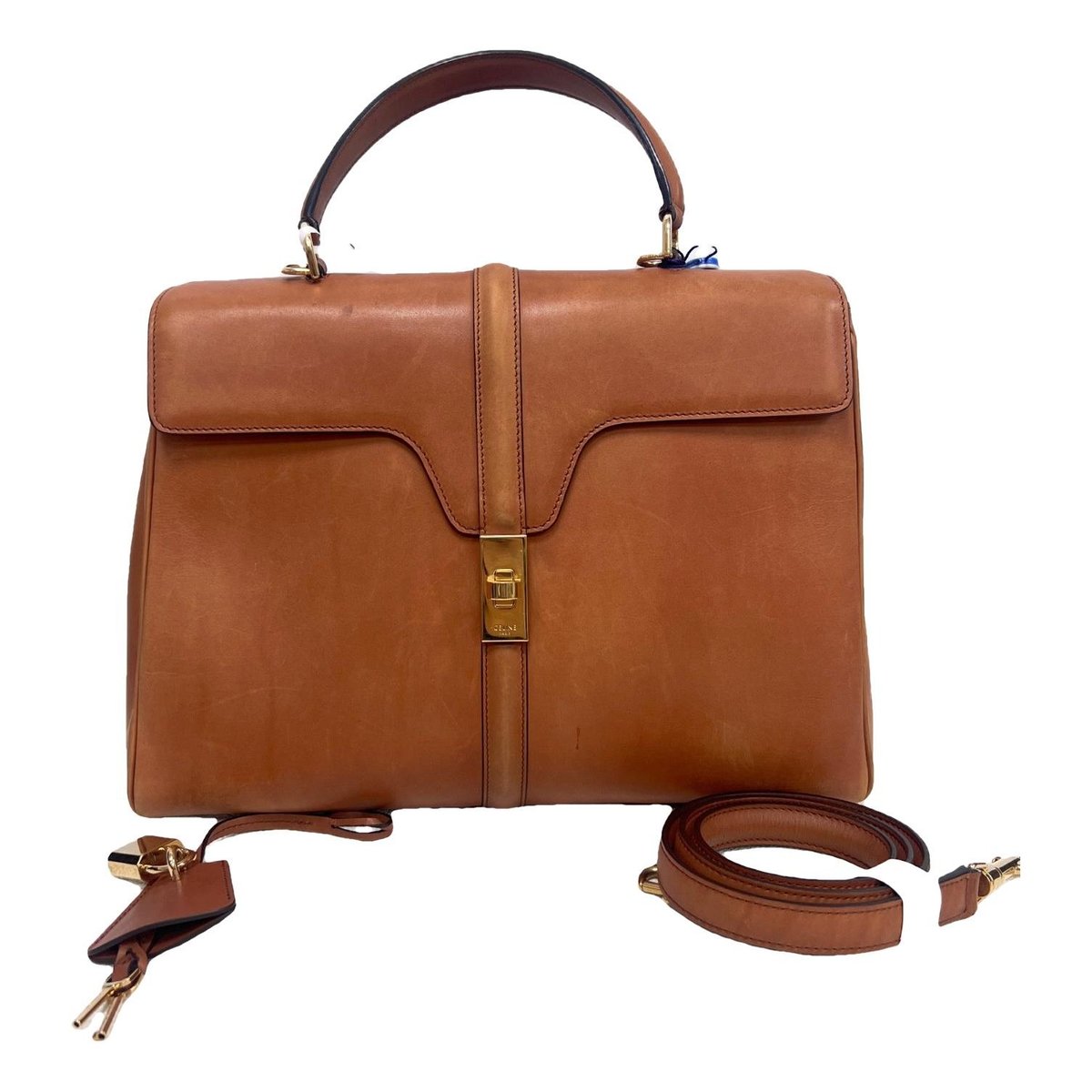 Sac 16 leather handbag