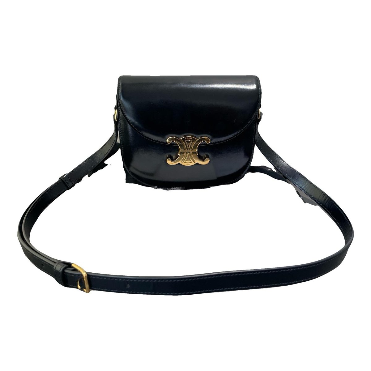 Triomphe leather handbag
