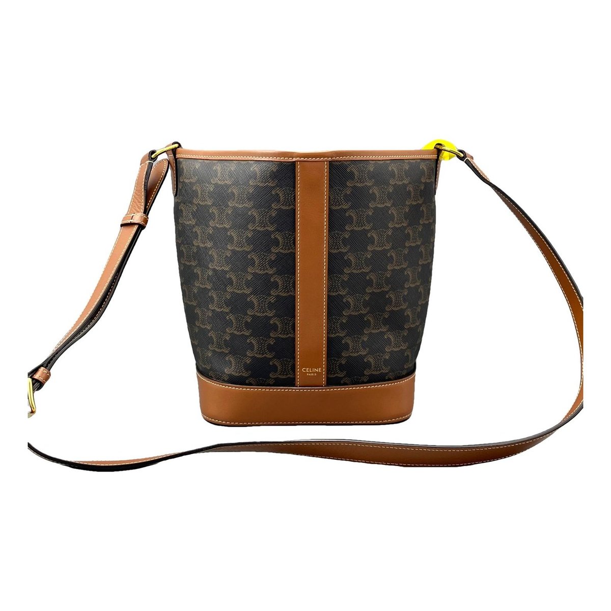 SAC SEAU leather handbag