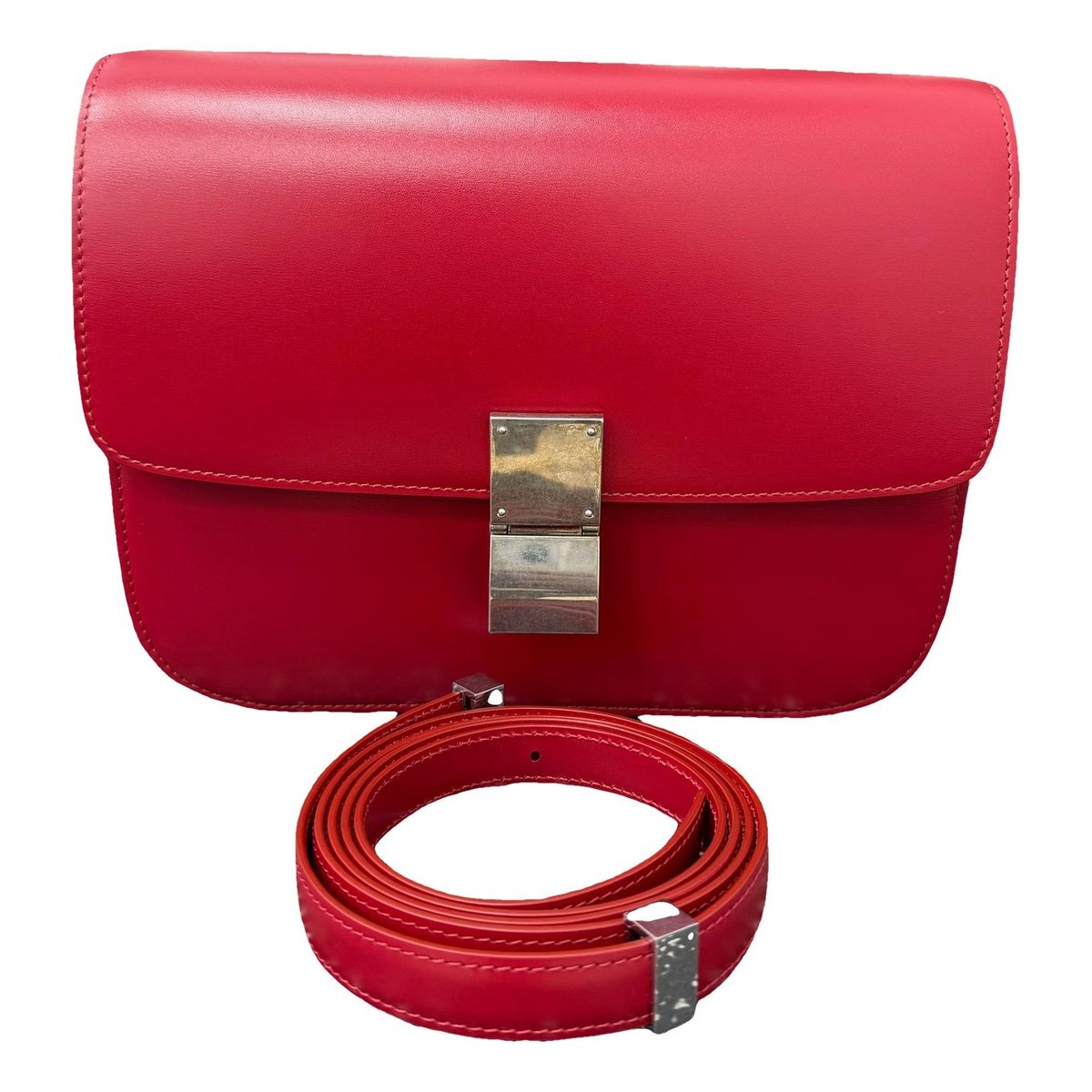 Classic leather handbag