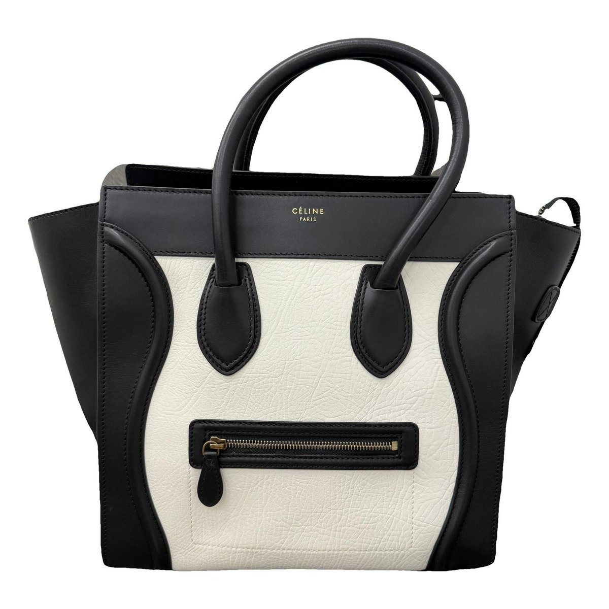 Luggage leather handbag