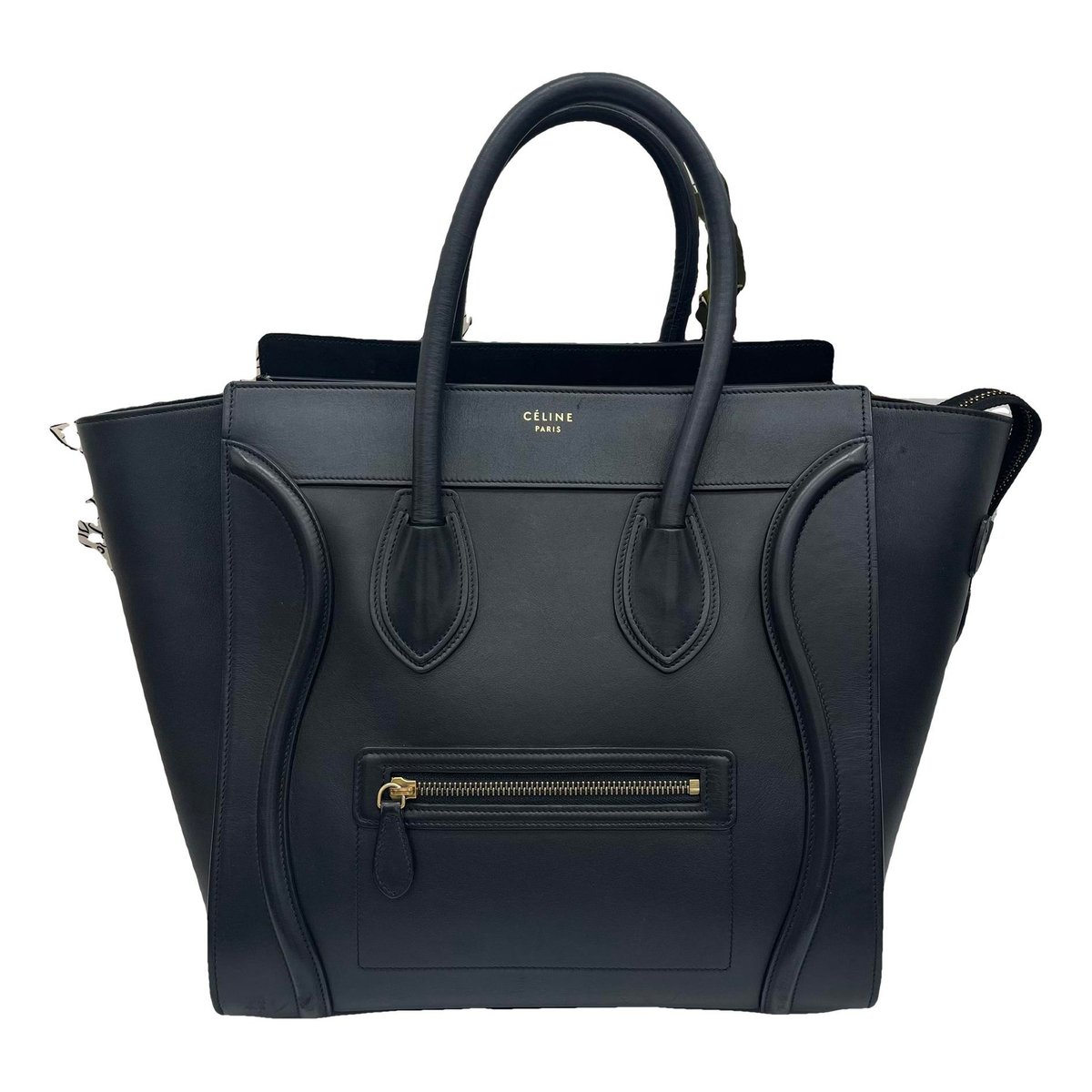 Luggage leather handbag
