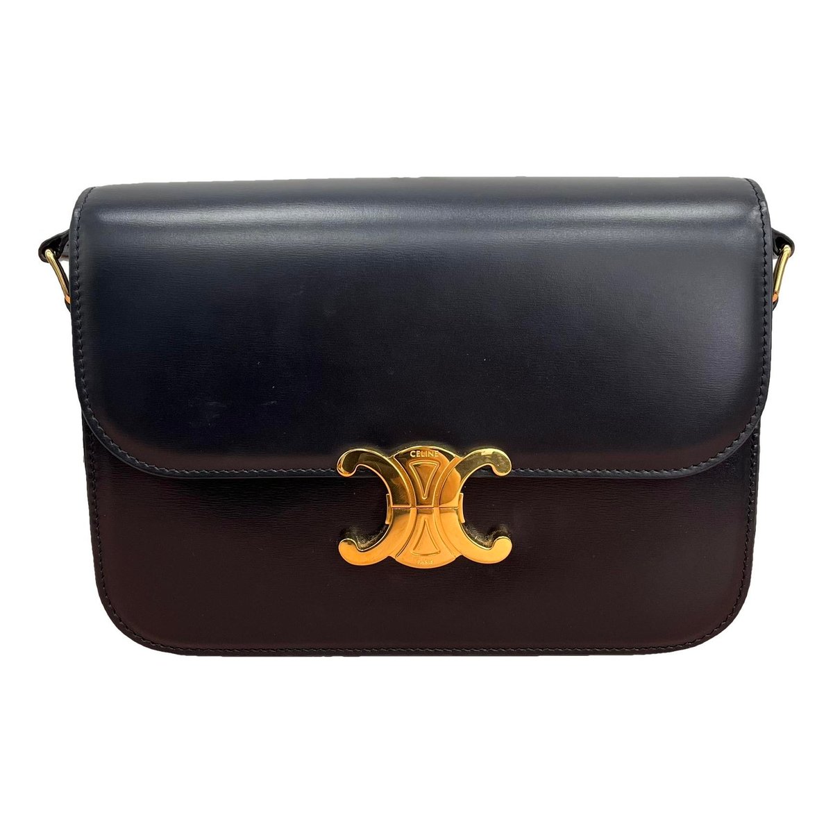 Triomphe leather handbag