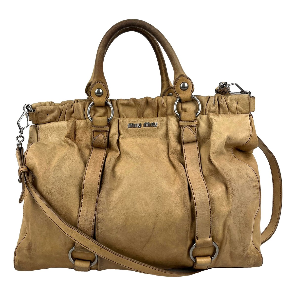 Vitello leather handbag