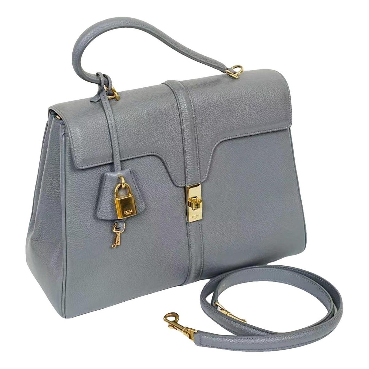 Sac 16 leather handbag