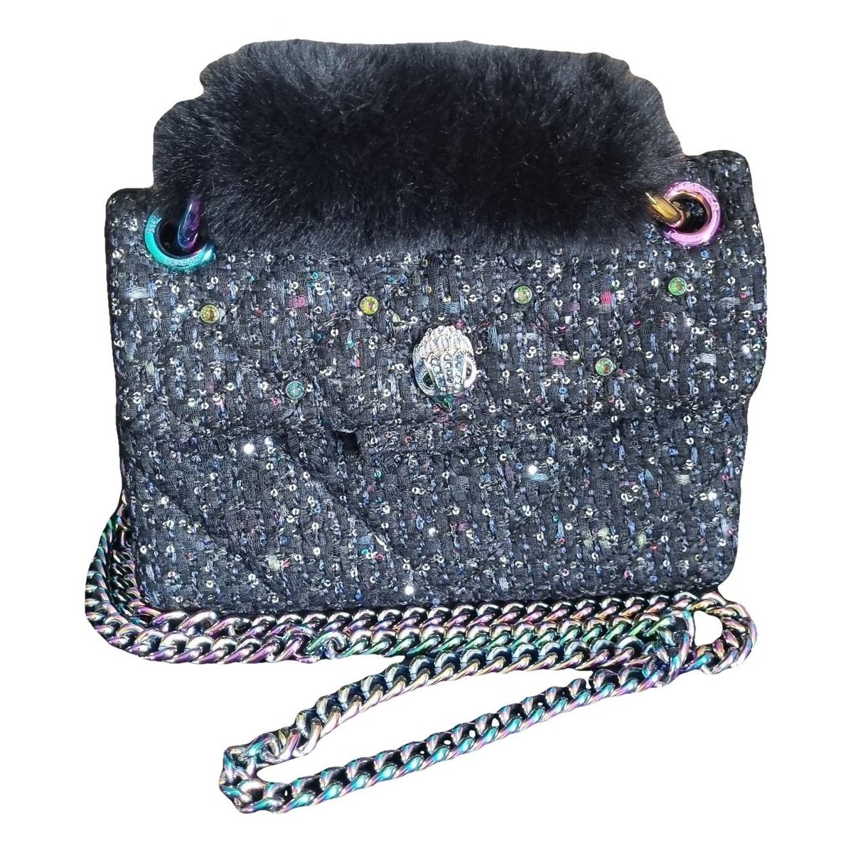Tweed crossbody bag
