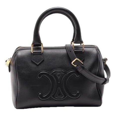 Triomphe leather handbag