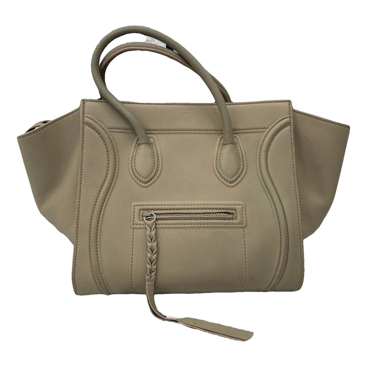 Luggage leather handbag
