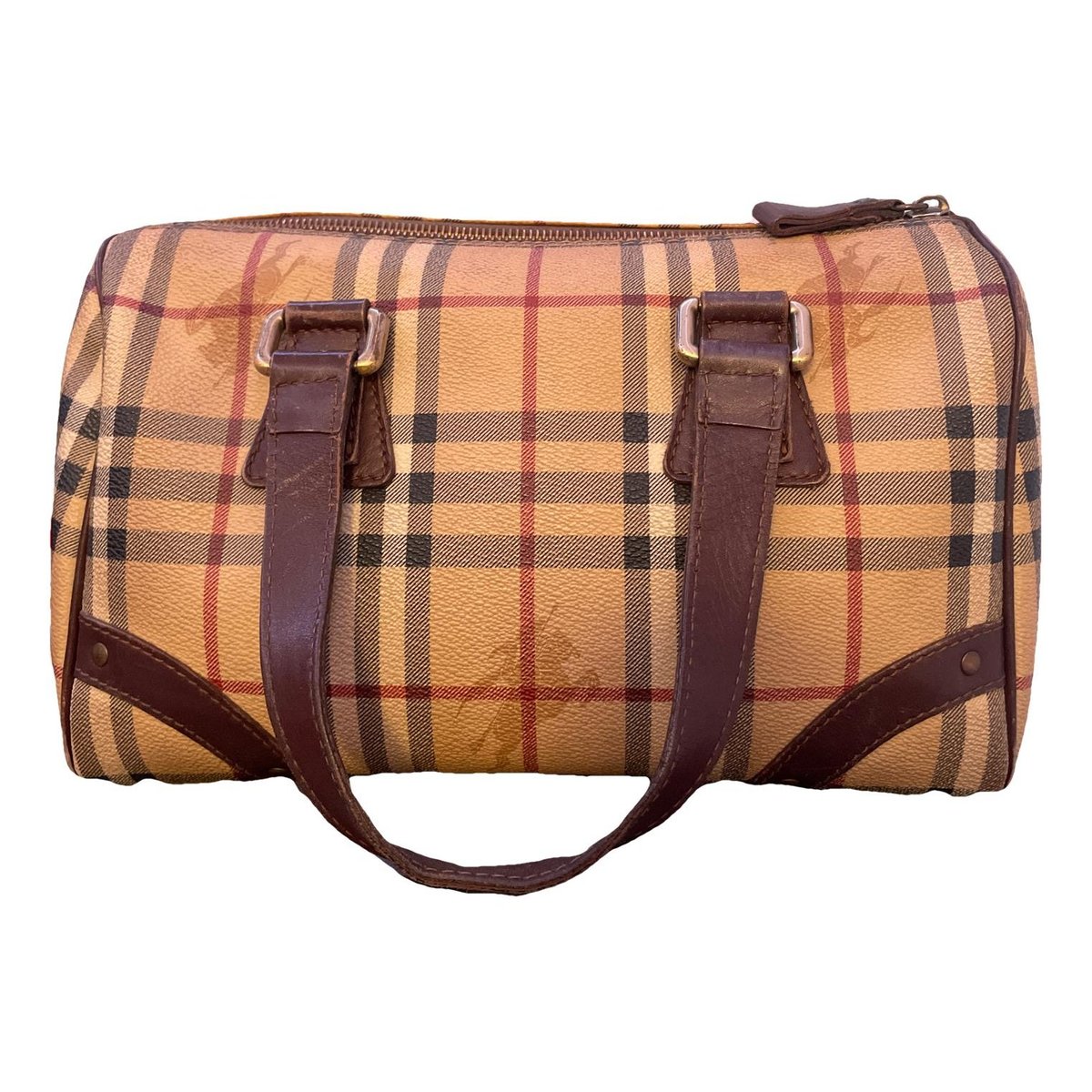 The Barrel pony-style calfskin handbag
