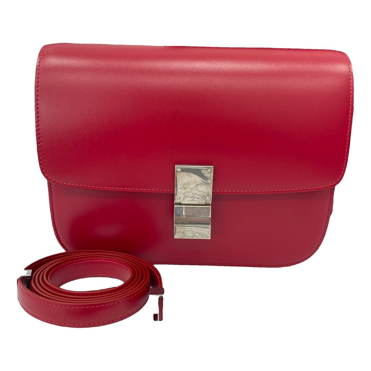 Classic leather handbag