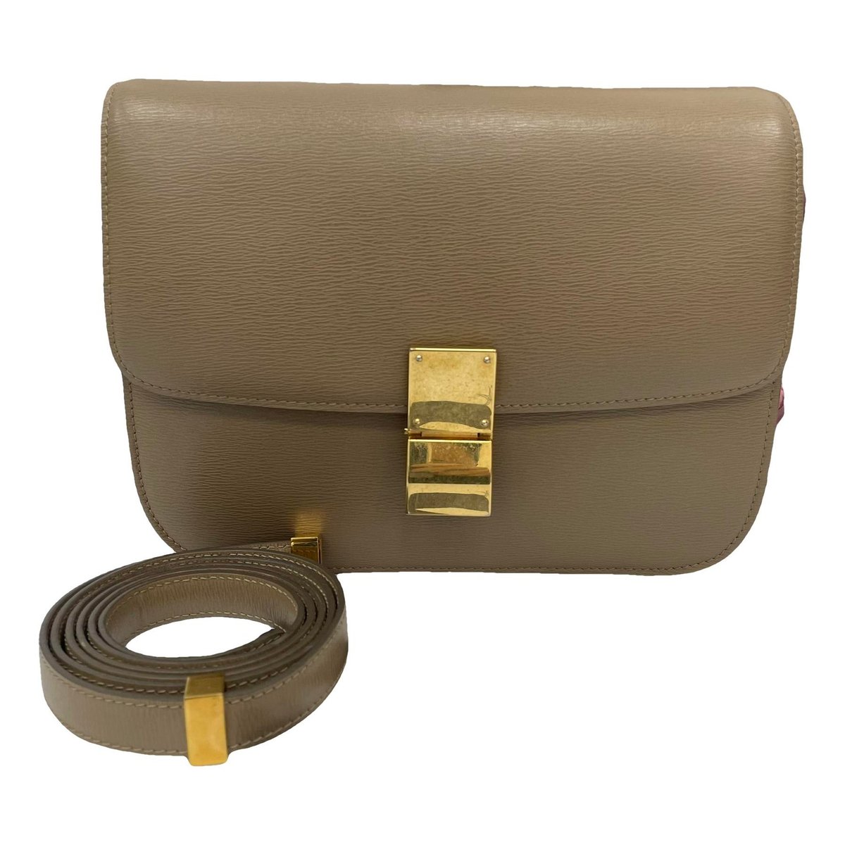 Classic leather handbag