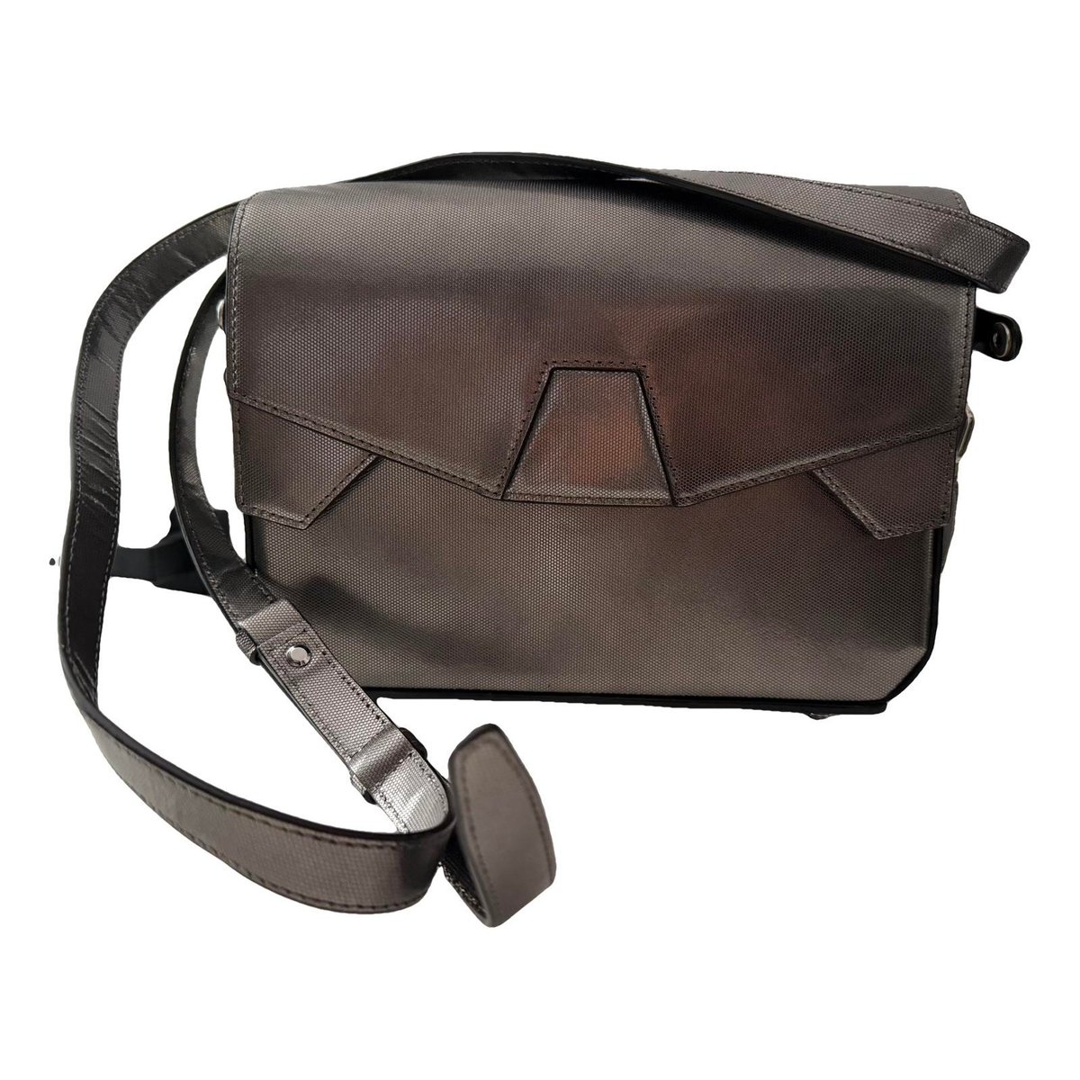 Prisma leather satchel