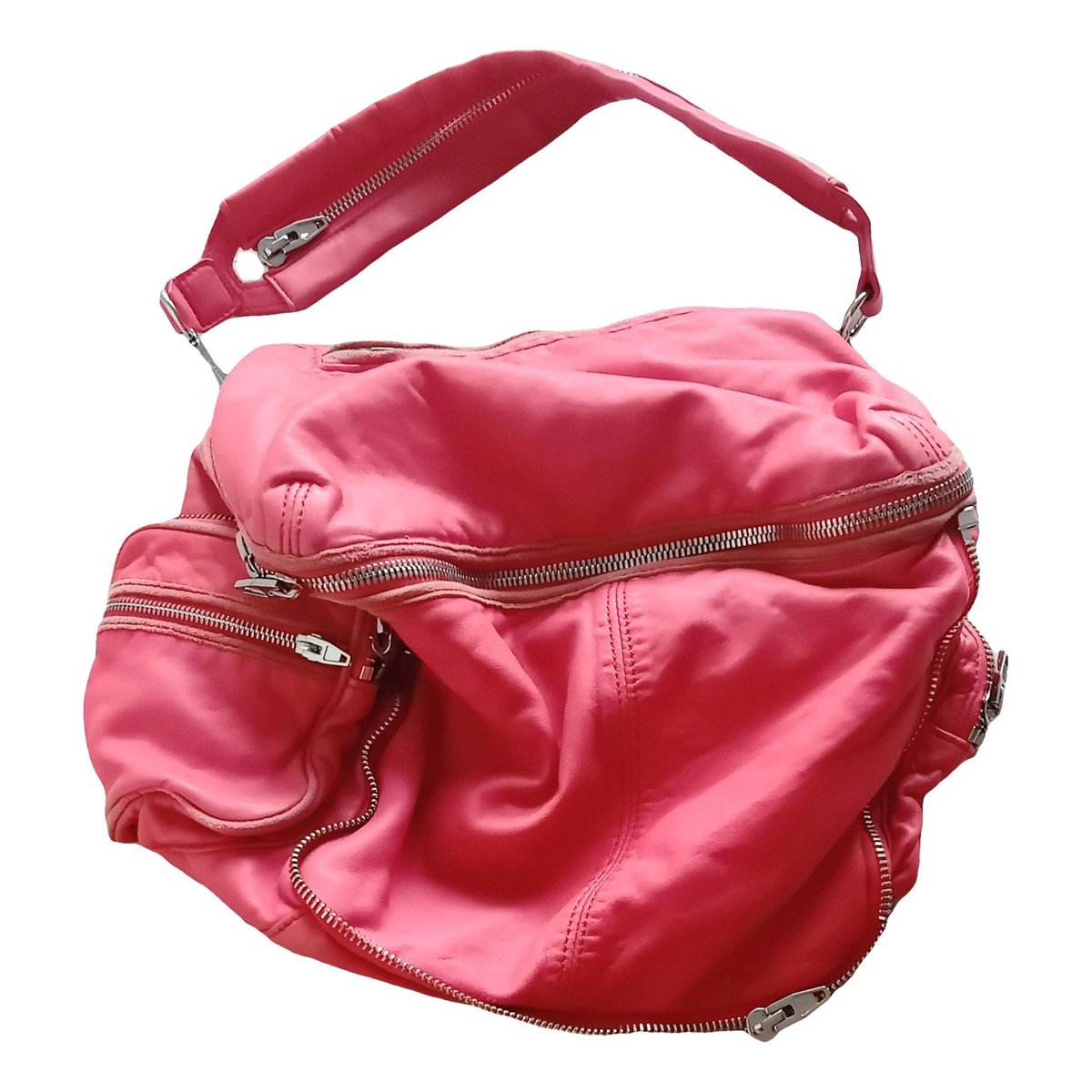 Leather handbag
